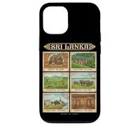 Carcasa para iPhone 12/12 Pro Raíces de Sri Lanka Lugares emblemáticos de Ceilán Sigiriya
