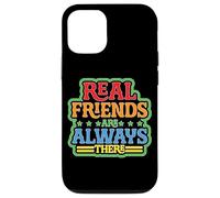 Carcasa para iPhone 12/12 Pro Real Friends Are Always There Lealtad de conexión -