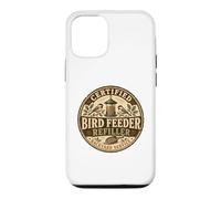 Carcasa para iPhone 12/12 Pro Recarga de comedero para pájaros Certificado para pájaros en el Patio Trasero