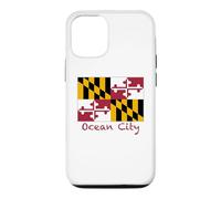 Carcasa para iPhone 12/12 Pro Recuerdo de la Bandera de Maryland de Ocean City