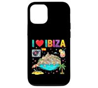 Carcasa para iPhone 12/12 Pro Recuerdo de Viaje I Love Ibiza