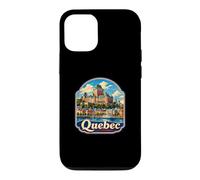 Carcasa para iPhone 12/12 Pro Recuerdo Retro de Quebec de Canadá/Quebec