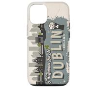 Carcasa para iPhone 12/12 Pro Recuerdo Vintage I'D Rather Be In Dublin Irlanda
