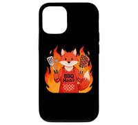 Carcasa para iPhone 12/12 Pro Red Fox Cooking Grill BBQ Funny Gift Red Fox