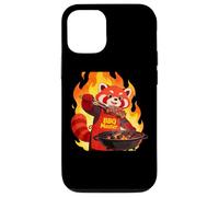 Carcasa para iPhone 12/12 Pro Red Panda Cooking Grill BBQ Funny Gift Red Panda