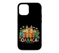 Carcasa para iPhone 12/12 Pro Regalo de Recuerdo de Viaje de Oaxaca México Dibujado a Mano