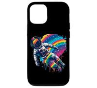 Carcasa para iPhone 12/12 Pro Regalo Gráfico De Arte De Astronauta Arcoíris LGBT para