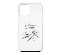 Carcasa para iPhone 12/12 Pro Regalo para Artesano del Cuero Craftsman Since Day One