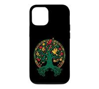 Carcasa para iPhone 12/12 Pro Reggae Tree Life Rasta Roots Singing Birds Music