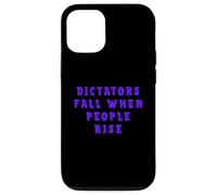 Carcasa para iPhone 12/12 Pro Resiste al fascismo Protesta antirrepublicana Izquierda Liberal