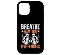 Carcasa para iPhone 12/12 Pro Respira Muay Thai Live Fearless Muay Thai