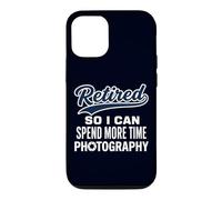 Carcasa para iPhone 12/12 Pro Retirado para Que Pueda Pasar más Tiempo fotografiando Divertido
