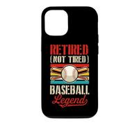 Carcasa para iPhone 12/12 Pro Retired Not Tired Baseball Legend Retro Jubilación Fiesta