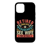 Carcasa para iPhone 12/12 Pro Retired Under New Management See Wife For Details