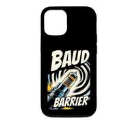 Carcasa para iPhone 12/12 Pro Retro Computer Baud Barrier Vintage Dial Up Modem Graphic