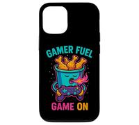 Carcasa para iPhone 12/12 Pro Retro Gaming Humor RPG Juego En Funny Chicken Wing Food Pun
