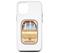 Carcasa para iPhone 12/12 Pro Retro Graphic Sardines Tinned Fish for Men and Women