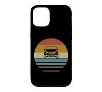 Carcasa para iPhone 12/12 Pro Retro Vintage Sunset 4x4 Coche Off Road Wave