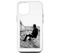 Carcasa para iPhone 12/12 Pro Richard Hawley de pie en el Borde del Cielo por Andy Willsher