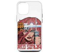 Carcasa para iPhone 12/12 Pro Rojo Sonja Walter Simonson Comic Legends Pelirroja Arte Guerrero