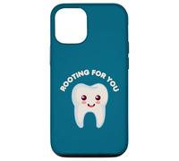 Carcasa para iPhone 12/12 Pro Rooting For You Funny Dentista Higienista Dental Hada de los Dientes