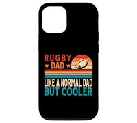 Carcasa para iPhone 12/12 Pro Rugby Dad Like A Normal Dad But Cooler - Funny Father's Day