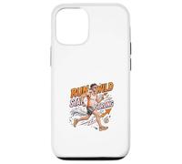 Carcasa para iPhone 12/12 Pro Run Wild Stay Strong Running Motivación Diseño