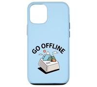 Carcasa para iPhone 12/12 Pro Salir Offline Camping Senderismo
