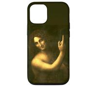 Carcasa para iPhone 12/12 Pro San Juan Bautista Pintura por Leonardo da Vinci 1513