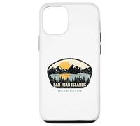 Carcasa para iPhone 12/12 Pro San Juan Islands Washington, WA Recuerdo de Vacaciones