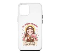 Carcasa para iPhone 12/12 Pro Santa Teresa Lisieux Hacer Pequeñas Cosas Gran Amor por los Cristianos