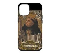Carcasa para iPhone 12/12 Pro Santo Tomás de Aquino Filosofía Teología Católica San