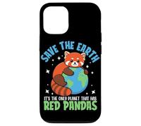 Carcasa para iPhone 12/12 Pro Save The Earth Es el único Planeta Que Tiene Pandas Rojos