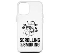 Carcasa para iPhone 12/12 Pro Scrolling es el Nuevo Smoking. Smartphone. Divertido