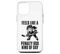 Carcasa para iPhone 12/12 Pro Se Siente como una Caja de penaltis Tipo de día Hockey Femenino