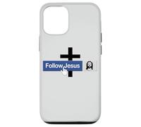 Carcasa para iPhone 12/12 Pro Seguir Jesús Fe Libro Cristiano Cruz Amor Cristo Biblia