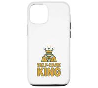 Carcasa para iPhone 12/12 Pro Self Care Dad SPA Day Bienestar de los Hombres Humor Bienestar Relajado Bienestar