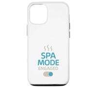 Carcasa para iPhone 12/12 Pro Self Care Dad SPA Day Bienestar de los Hombres Humor Bienestar Relajado Bienestar