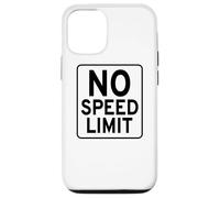 Carcasa para iPhone 12/12 Pro Señal de Carretera sin límite de Velocidad
