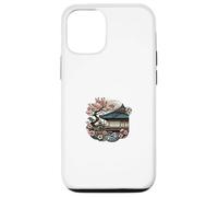Carcasa para iPhone 12/12 Pro Serene Tea House - Gráfico Tradicional de Cultura Japonesa - S26