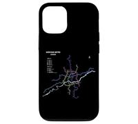 Carcasa para iPhone 12/12 Pro Shenyang China Train Line Railway - Souvenir Route Map