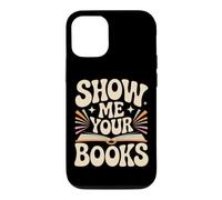 Carcasa para iPhone 12/12 Pro Show Me Your Books Ratón de Bbiblioteca Lectura de Libros