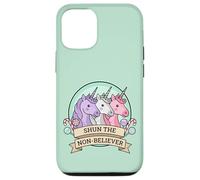 Carcasa para iPhone 12/12 Pro Shun The Non-Believer Funny Charlie Unicorn Sarcasmo Meme