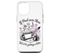 Carcasa para iPhone 12/12 Pro Si Pablo estuviera aquí, recibiríamos una Carta Humor Cristiano