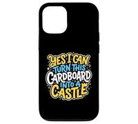 Carcasa para iPhone 12/12 Pro Sí, Puedo convertir Este cartón en una mamá de Teatro del Castillo