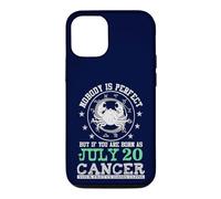 Carcasa para iPhone 12/12 Pro Signo del Zodiaco Cáncer Julio 20 Horóscopo Astrología Cumpleaños
