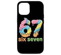 Carcasa para iPhone 12/12 Pro Six Seven 67 Number Ice Cream Drip Meme 6 7 Kids Boys Girls