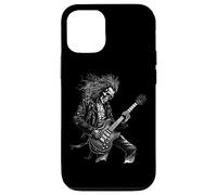 Carcasa para iPhone 12/12 Pro Skeleton Guitar Guy Rock and Roll Band Rock On