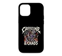 Carcasa para iPhone 12/12 Pro Skeleton Nurse Caffeine & Chaos Night Shift