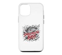 Carcasa para iPhone 12/12 Pro Smallmouth Bass River Monster te enganchó para Pescar